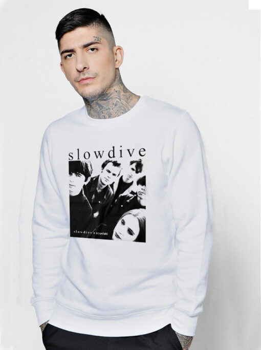 Vintage 90s Slowdive Souvlaki Band Sweatshirt