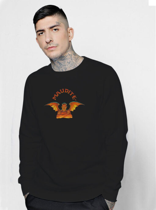 Vintage Devil Maudite Retro Sweatshirt