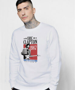 Vintage Eric Clapton San Francisco California Sweatshirt