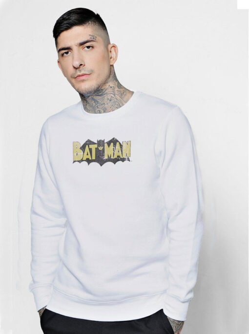 Vintage Graphic Logo Batman Sweatshirt