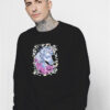 Vintage Graphic Stars Unicorn Roses Sweatshirt