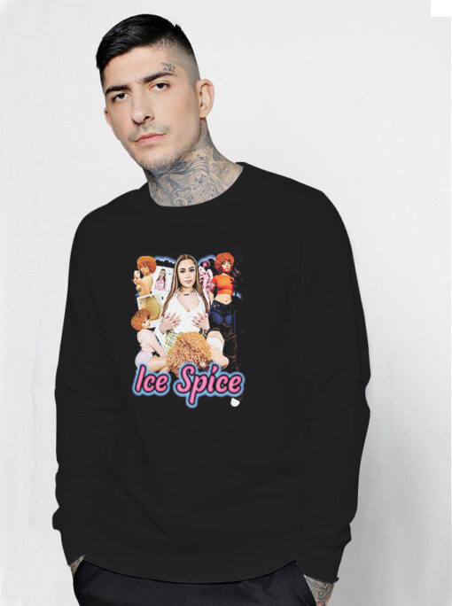 Vintage Ice Spice Bootleg Merch Sweatshirt