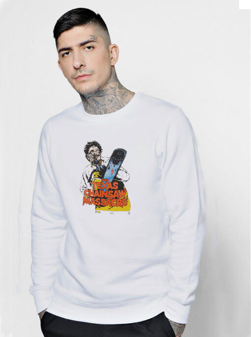 Vintage Texas Chainsaw Massacre Horror Sweatshirt