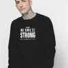 Vintage Text Mi’Kma’ki Strong 1752 Sweatshirt