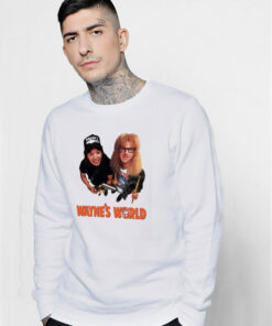 Vintage Wayne's World 90's Comedy Retro Movie Funny Sweatshirt