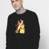 Vintage Winnie The Pooh And Tiger Sweatshirt