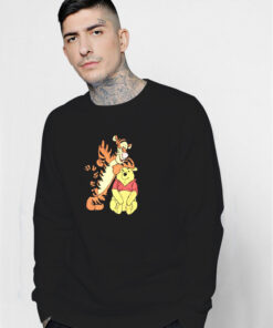 Vintage Winnie The Pooh And Tiger Sweatshirt