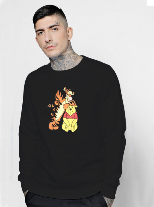 Vintage Winnie The Pooh And Tiger Sweatshirt