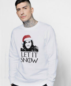Xmas Let it Snow Funny Christmas Sweatshirt