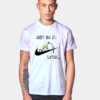 Snoopy Dog Just do it later Retro T Shirt