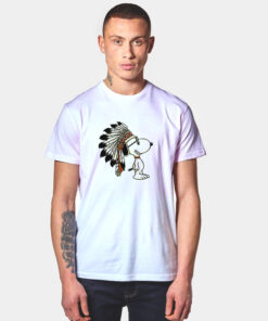 Snoopy Indian Peanuts T Shirt