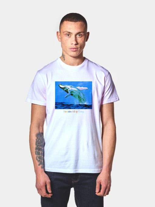 Sza Sustainability Gang Whale T Shirt