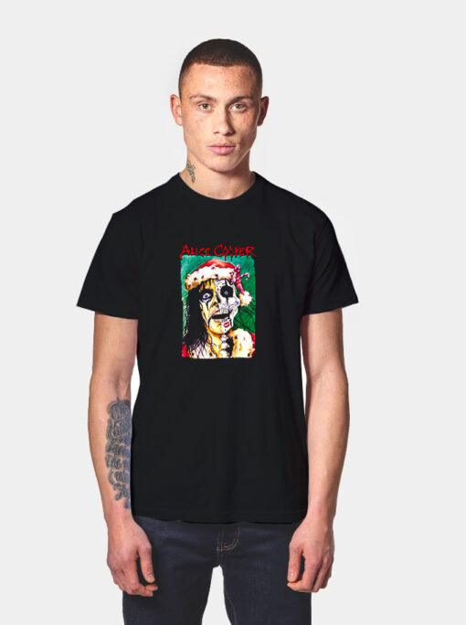 Alice Cooper Xmas T Shirt